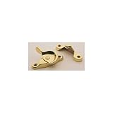 Baldwin 0452.003 Window Sash Lock, Lifetime Polished Brass