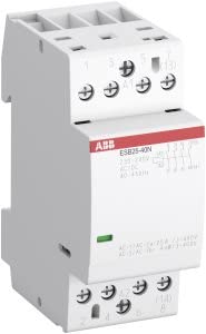 ABB ESB25-31N-06 Installation Contactor (Opener) 25 A - 3 NO - 1 NC - 230 ... 240 V - Control Circuit 400 Hz 1SAE231111R0631