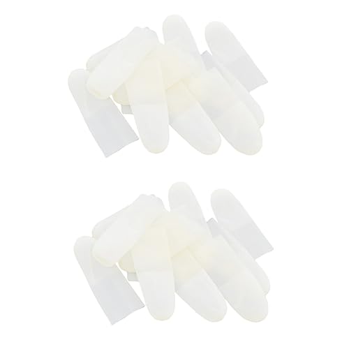 SHERCHPRY 2sets Disposable Static Protective Fingertips for Electronics Crafting and Industrial Use Flexible and Stretchy Covers for Seamless Movement 150pcs*2
