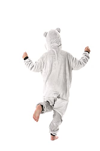DarkCom Garçons Filles Cartoon Pyjama Costume Décontracté Loungewear Nightsuit Gris – vue 6