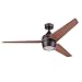 Honeywell 50603 Eamon Modern Ceiling Fan with Remote Control, 52", Bronze