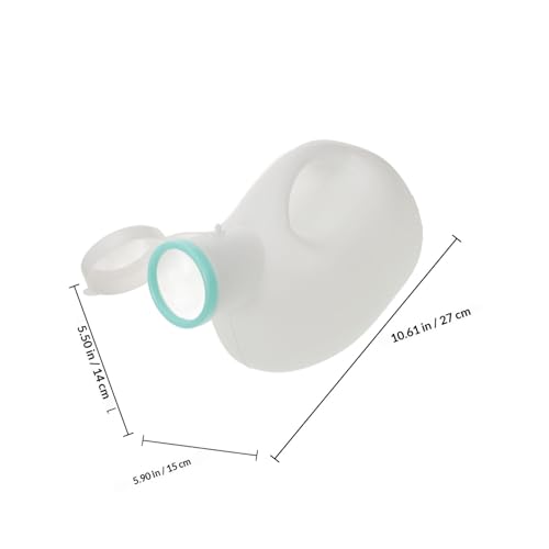 Orinal portátil para pacientes encamados botella de orina de 2000 ml para recuperación en casa 2