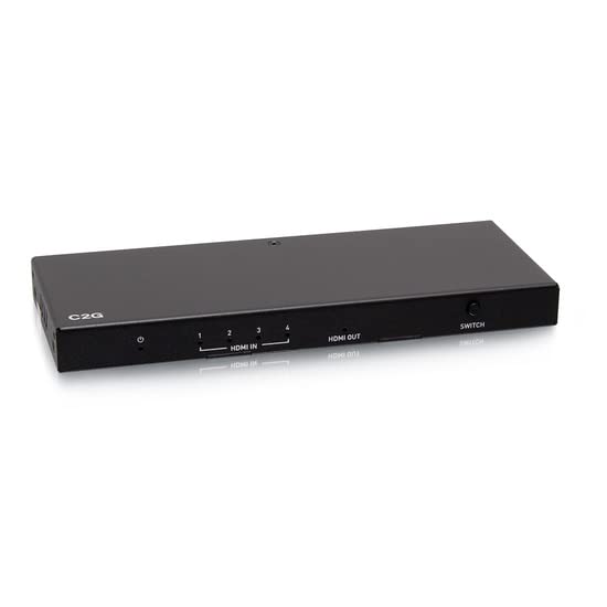 C2G 4-Port HDMI Switch, 4K 60Hz, Ideal for Switching between Blu-ray players, gaming consoles - Image 3
