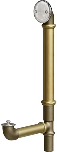 PROFLO PFWO101 Universal Tub Drain/Waste - Fits Most Tubs 14" - 16" Tall - Chrome