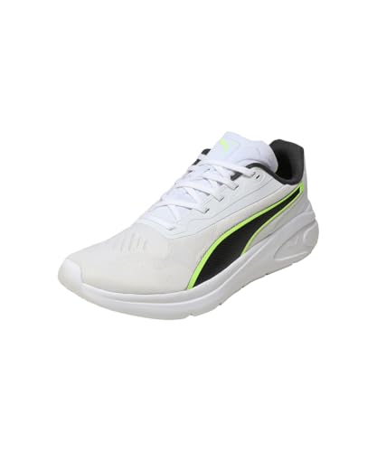 Puma , Men, Evoflex OptiFit, White-Shadow Gray-Fizzy Apple, Running Shoe, 7UK, (31249701)