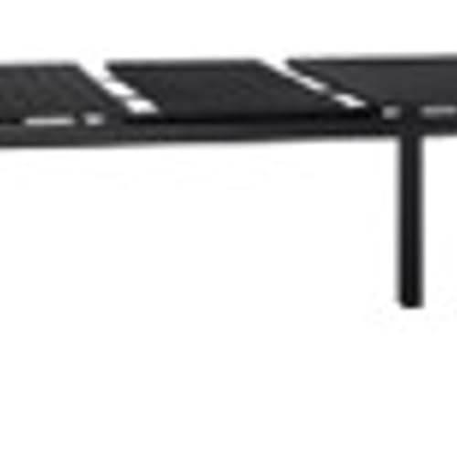 vidaXL Mesa de Jardín Extensible Antracita (140-210)...