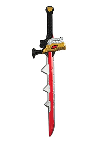 Disguise Power Rangers Dino Fury Sword, Official Power Ranger Dino Charge Costume Accessory, Plastic Toy Prop, 18 Inch Length