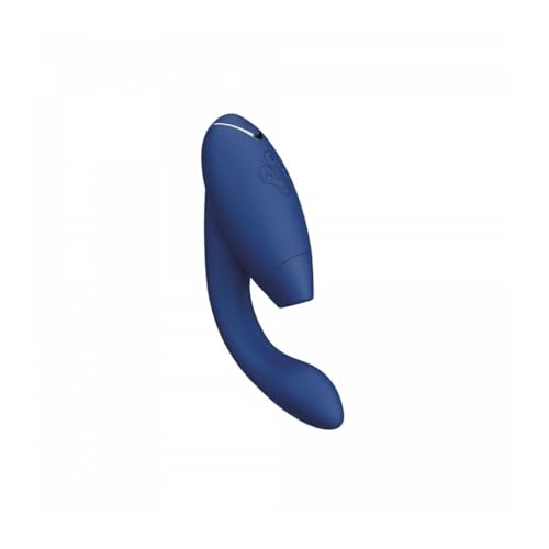 Stimulateur Womanizer Duo 2 Blue clitoridien et vaginal de luxe