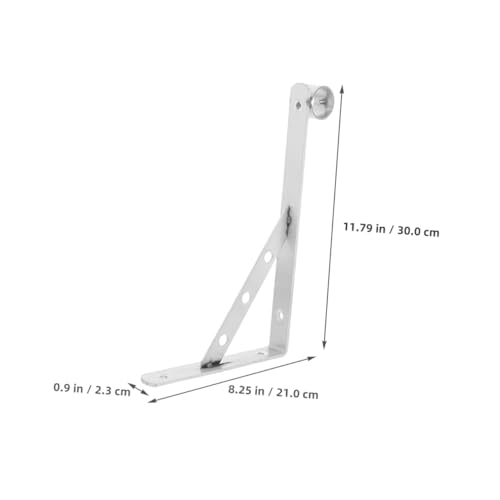 Support de tringle installation latérale optimisée équerre stable