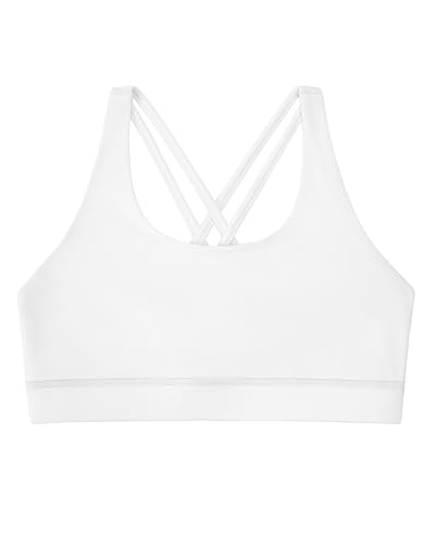 Stelle - Stelle Girls Sports Bra Cross Back for Dance Yoga, White 10-11 Years - Best Deal on Amazon