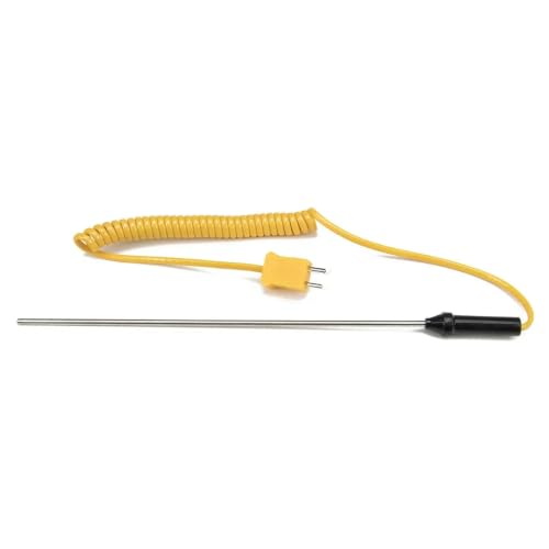 Termopar tipo K de 200mm para un control térmico preciso con cabezal 2