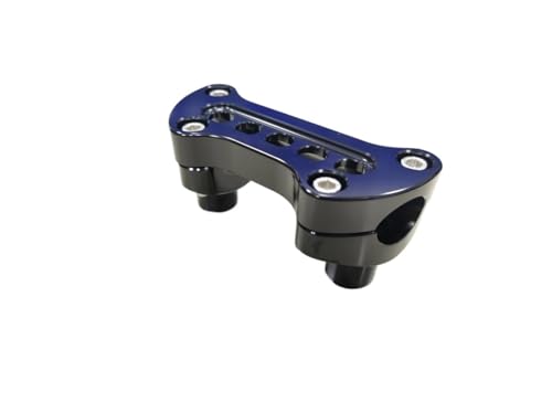 Rehausseurs de guidon noirs 1,5 pouce et pinces 1" usinés pour V-Rod et Fat Boy