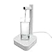 Desktop Wasserspender für Trinkwasser, 7 Stufen Quantitativer Automatischer Water Dispenser, Elektrischer Wasserflaschenspender, Automatischer Wasserspender, USB Wasserflaschen Pumpe (Weiß)