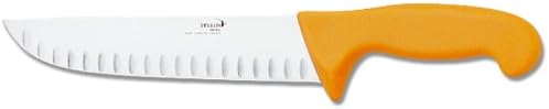 Deglon Perfil Cuchillo de carnicero festoneado, 9 pulgadas