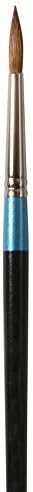 Daler Rowney Aquafine Artists Watercolour Paint Brush - Sable Hair Round Size 6