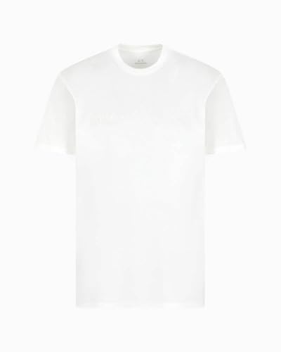 T-Shirt Armani Exchange XM000554 AF10356 Blanc pour homme
