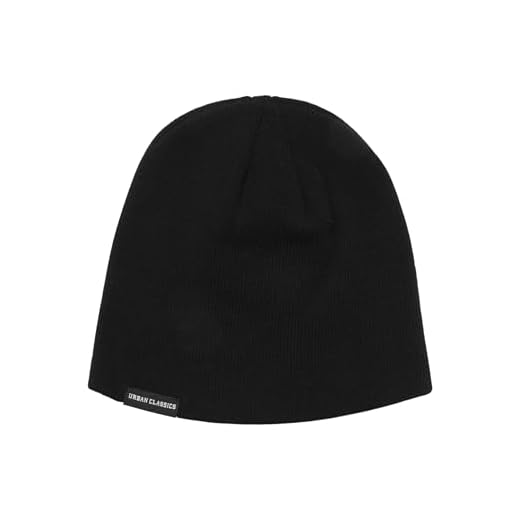 Urban Classics TB306 Unisex Strickmütze Basic Beanie, Gr. One size, Schwarz (black 7)