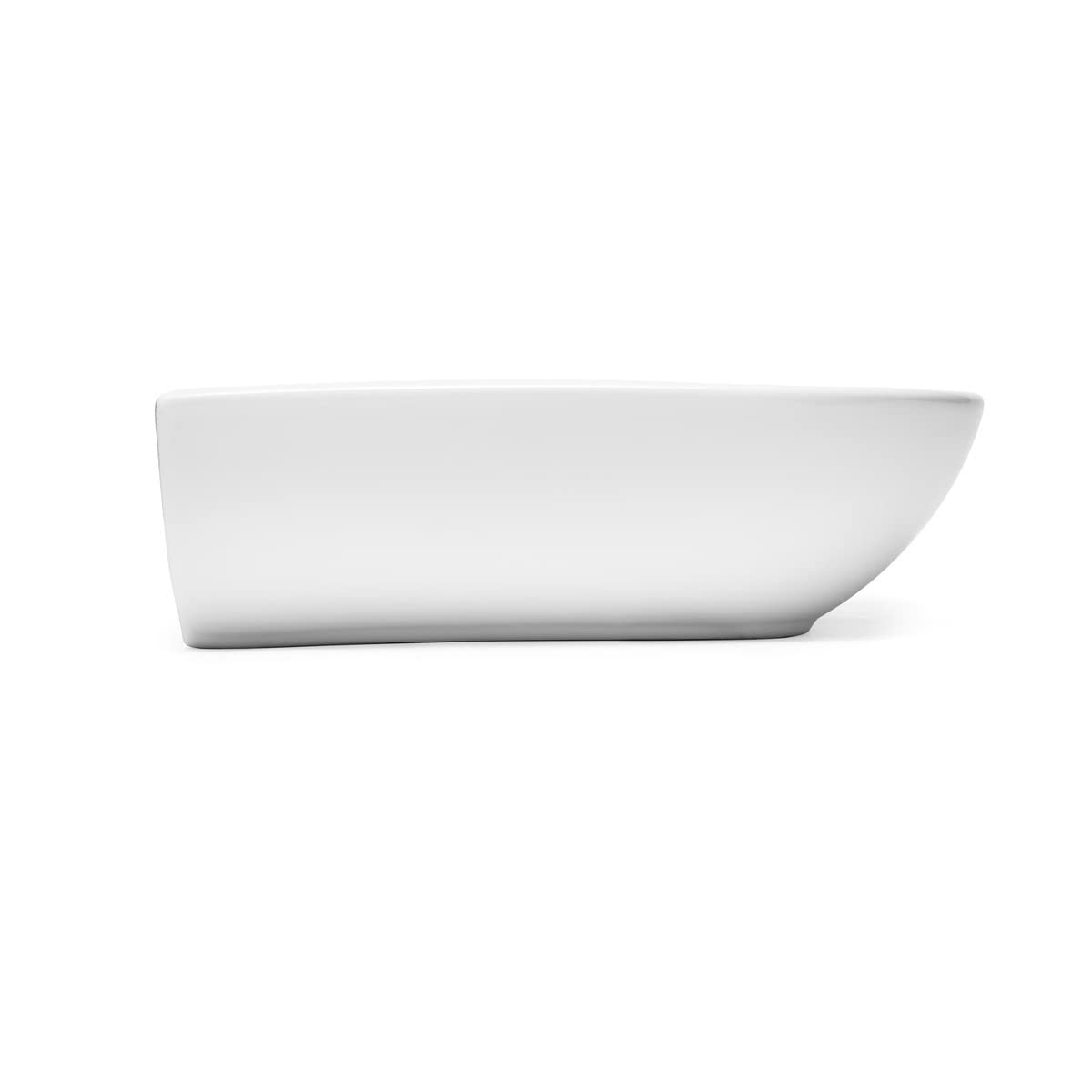 Swiss Aqua Technologies Brevis Lavabo colgante con orificio para grifería, 50 x 38,5 x 12 cm (SATBRE5038R) - SATBRE5038R