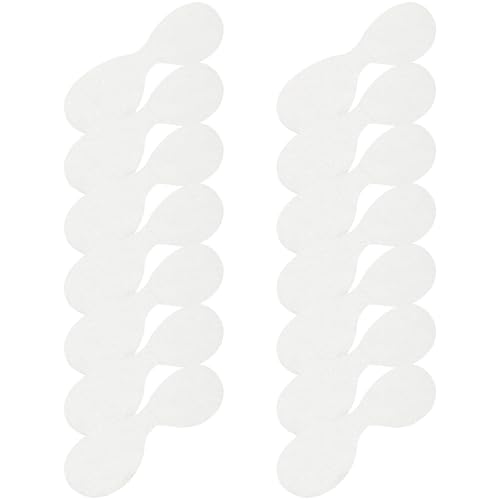 Generic Desechables para Ojos 600 Unidades Papel de Algodón Transpirable para Tratamientos Faciales Cubiertas Hidratantes para Cuidado Ocular en Salón de Belleza y Uso Doméstico
