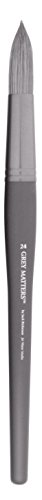 Richeson Grey Matters Aquarelle pinceau synthétique anti-reflet pour ajuster les couleurs