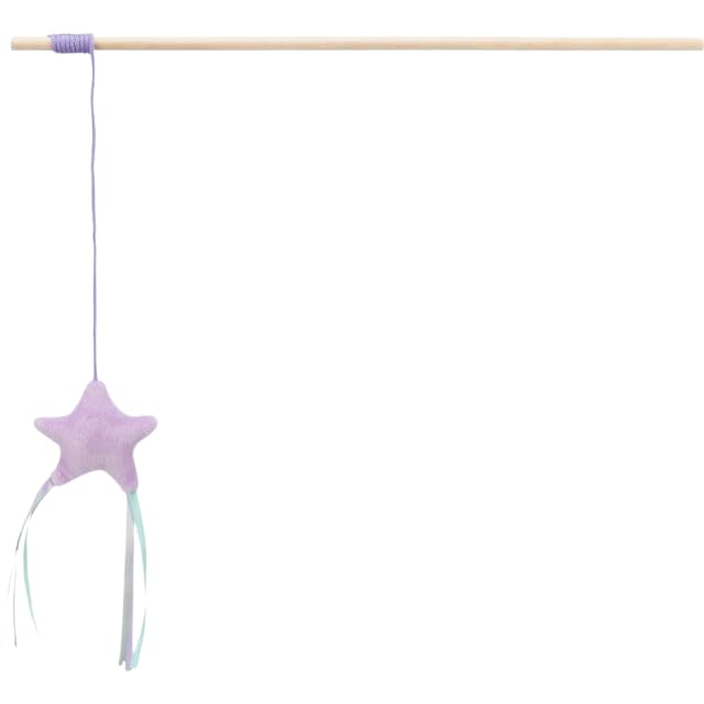 Image of TRIXIE Cat Fishing Rod Toy (Junior Playing Rod with Star)