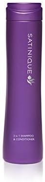 Amway satinique 2 in 1 shampoo and conditioner - 250 ml and colourful head band for girls/women - combo