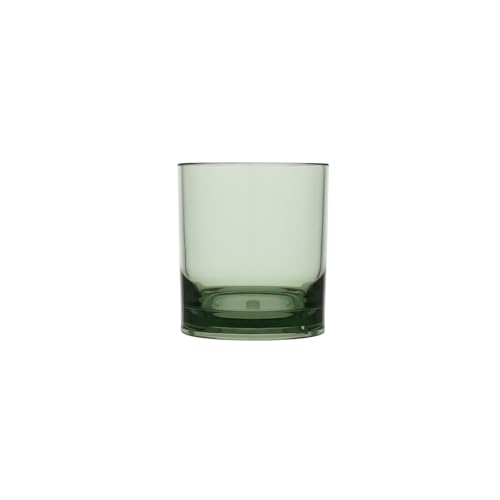 Fortessa Urbo Outdoor CoPolyester, 14 Oz. Double Old Fashioned (Set of 6), Sage Green