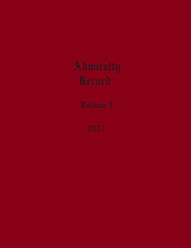 Admiralty Record(R) Volume 5 (2017)