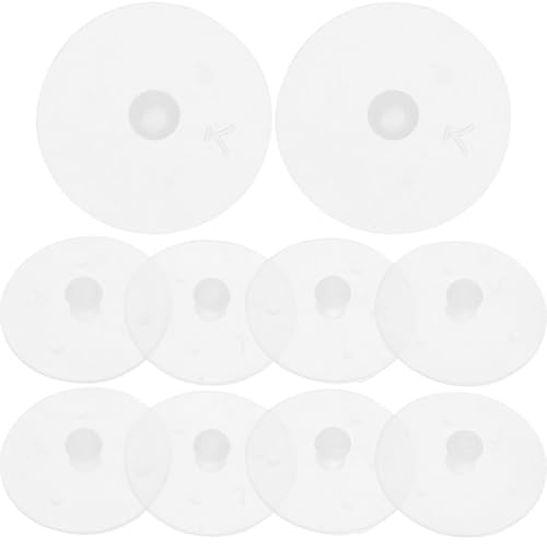 Tofficu 10 Stück Teiliges Silikon dichtungsringe für Reiskocher Auslassventil Ersatzteile Dichtungssatz Kompatibel mit Meisten Elektrischen Modellen zur Sicheren Dampfabgabe und Einfachem