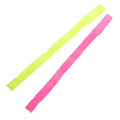 Milisten 2pcs Tennis Badminton Squash Overgrip Sweat-Absorbing Handle Grip Paddle Racket Grip Bands Improved Stability