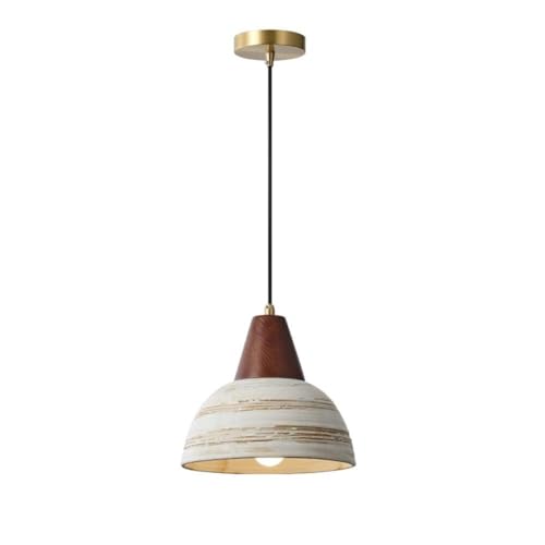 Suspension céramique vintage mini luminaire rétro pour chevet et cuisine