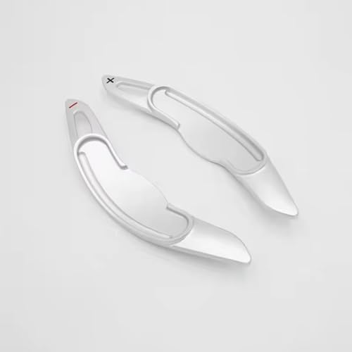 Compatible With Mini For Cooper S JCW For Clubman MK3 F54 F55 F56 F57 For F60 オートアクセサリーステアリングホイールシフトパドルシフターエクステンションに対応(Red)