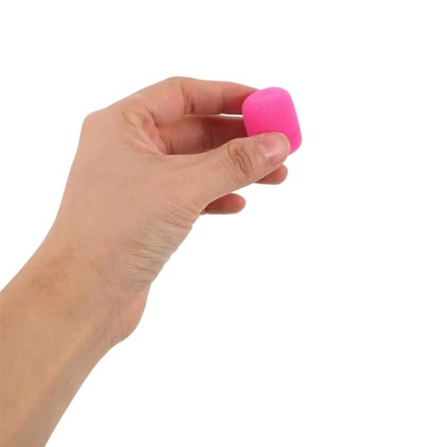Mousse pour mini microphone colorée et légère, lot de 24 protections micro 2,5 cm