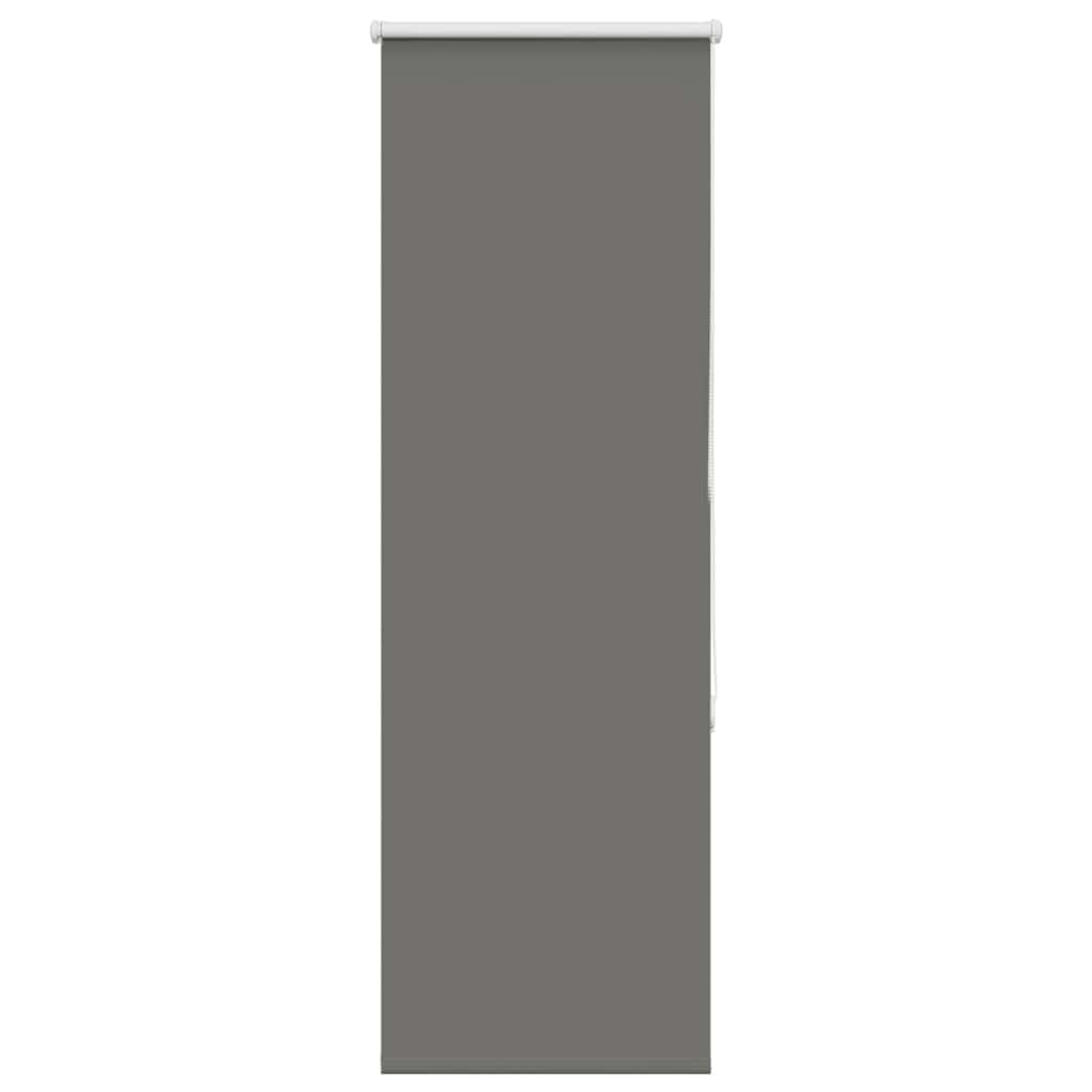 vidaXL Roller Blind Blackout Grey 40x175 cm Fabric Width 35.7 cm Polyester