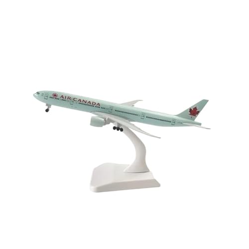 YLQERZ Modèle d'avion en Alliage 1:400 pour Canada 777 B777 Réplique en Métal Alliage Matériau Simulation D'aviation Modèle d'avion en Métal Collecti pour Collection Et Présentation