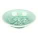 DOITOOL Chinese Sake cup Ceramic Sake Tea Cup Cyan Clay Creative Embossed Celadon Tea Porcelain Bowl, Color Change, Plant Pattern Tableware Wide Mouth Bowl(Random Embossed Pattern)
