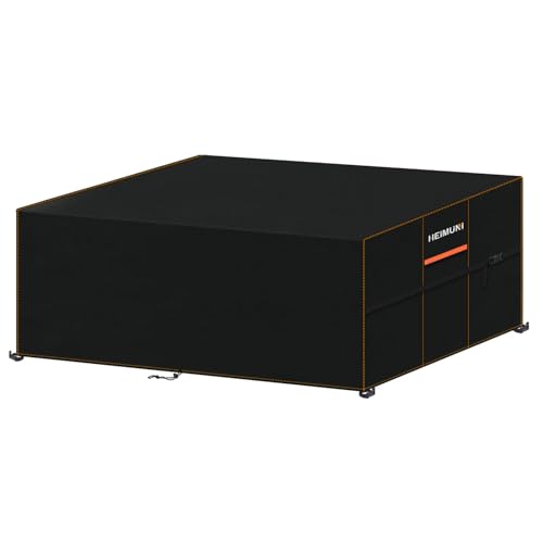 HEIMUNI Housses pour Mobilier de Jardin Impermeable 240x120x75cm Housse Table de Jardin avec Évent...