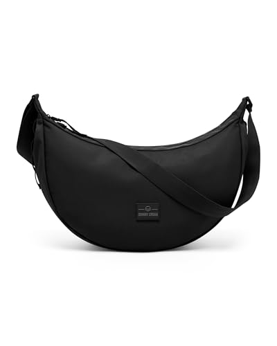 Johnny Urban Borsa a Tracolla Donna e Uomo Nero - Ally Large - Borsa M...