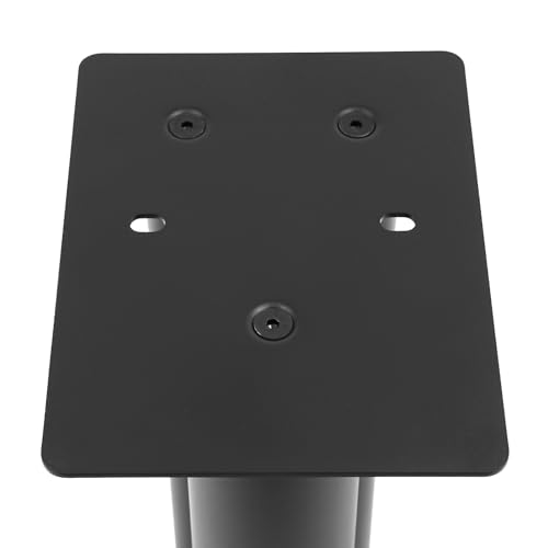 Soporte de altavoz de pie 60 cm pack 2 unidades para estudio y sala de música con base estable 5