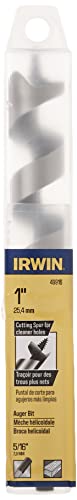 Irwin Auger Bit - 1" x 7-1/2" Solid Center -3 Irwin Auger Bit - 1" x 7-1/2" Solid Center -3