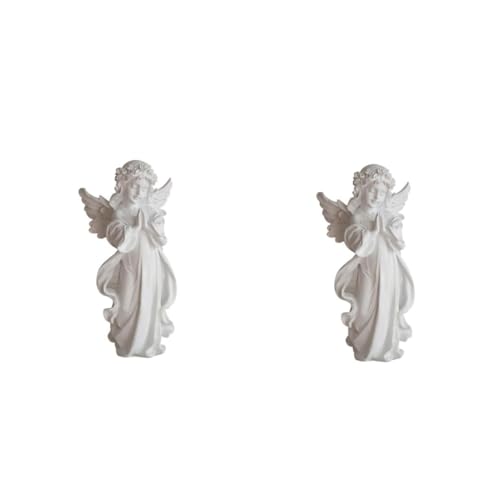 Figurine Ange Résine UKCOCO pour Meuble Vide et Table sans Vie