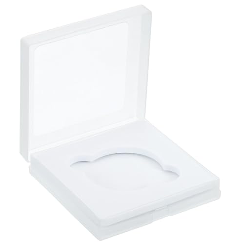 PATIKIL 49mm Lens Filter Case, 1pcs Camera Filter Case Portable Lens Filter Box Water Resistant Dustproof Plastic for Photography Filter Storage