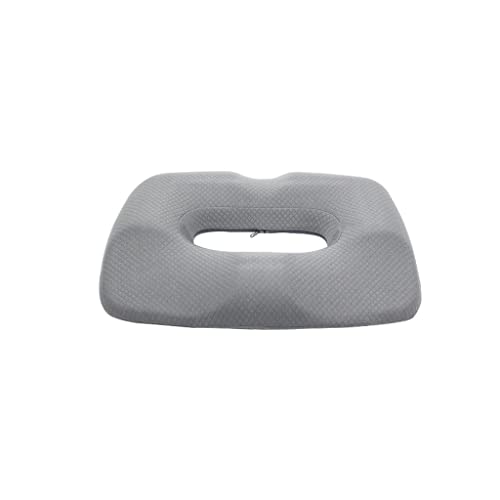Coussin de siege en mousse a memoire de forme ergonomique pour la protection dorsale