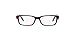 Polo Ralph Lauren Unisex Adult PP8036 Rectangular Prescription Eyewear Frames, Matte Black with Shiny Black On Red/Demo Lens, 46 mm