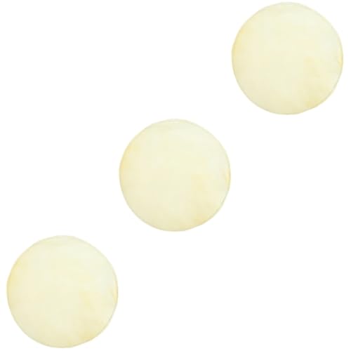 Abaodam 3pcs Drum Skin African Drum Accessory Durable Sheepskin Leather for Longevity