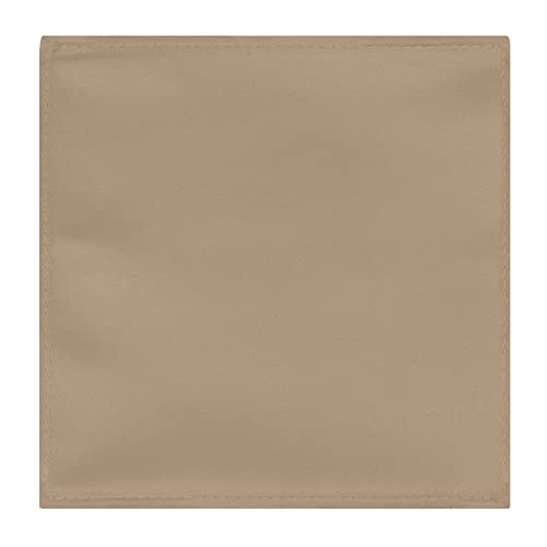 Image of Jacob Alexander Men's Pocket Square Solid Color Handkerchief