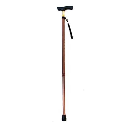 Bastón ajustable de aluminio para recuperar el equilibrio al caminar