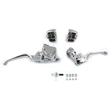 V-Twin 26-0406 Handlebar Control Kit Chrome