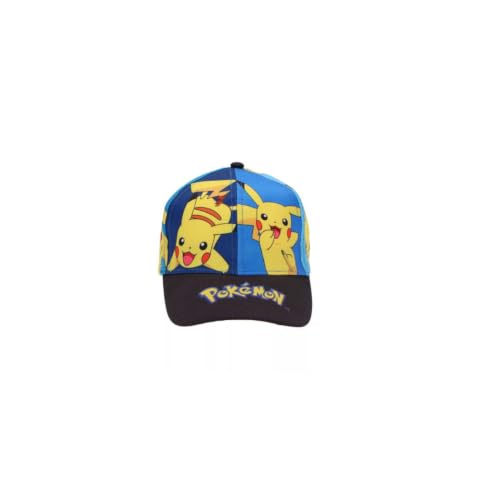 Image of Pokemon Baseball Cap – Kids Poke Ball Adjustable Snapback Hat for Boys & Girls Sun Cap