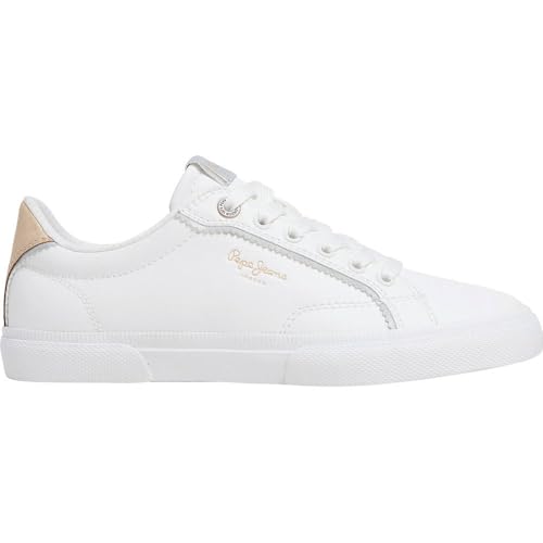 Zapatillas Tenis de Mujer Blancos Marca Pepe Jeans